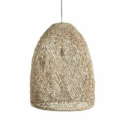 SL0012.03 Abaca Organic Pendant Natural L (1) SL0012.03 Abaca Organic Pendant Natural L (1)