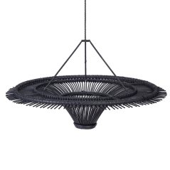 Ratanové světlo SKY BLACK XXL