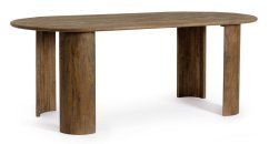JÍDELNÍ STŮL OVAL MANGO 210 CM