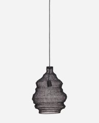 KOVOVÉ STÍNIDLO BLACK 40 CM