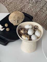 Podnos UNIQUE cream 20 cm