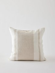 Jules cushion cover 50x50 natural stripe webb 1