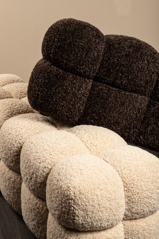Lavice TEDDY COFFEE 160 cm