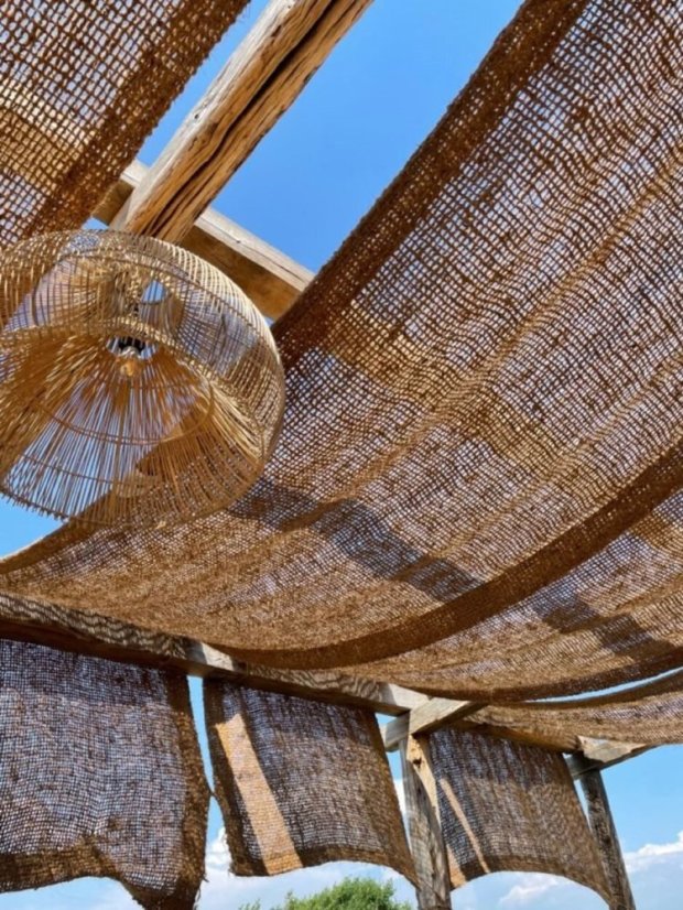 Stínící plachta na terasu COCO 5 m