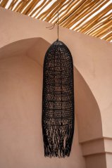 Ratanové stínidlo BLACK L
