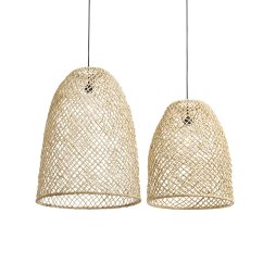 SL0012.00 Abaca Organic Pendant Natural Groep SL0012.00 Abaca Organic Pendant Natural Groep