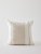 Jules cushion cover 50x50 natural stripe webb 1