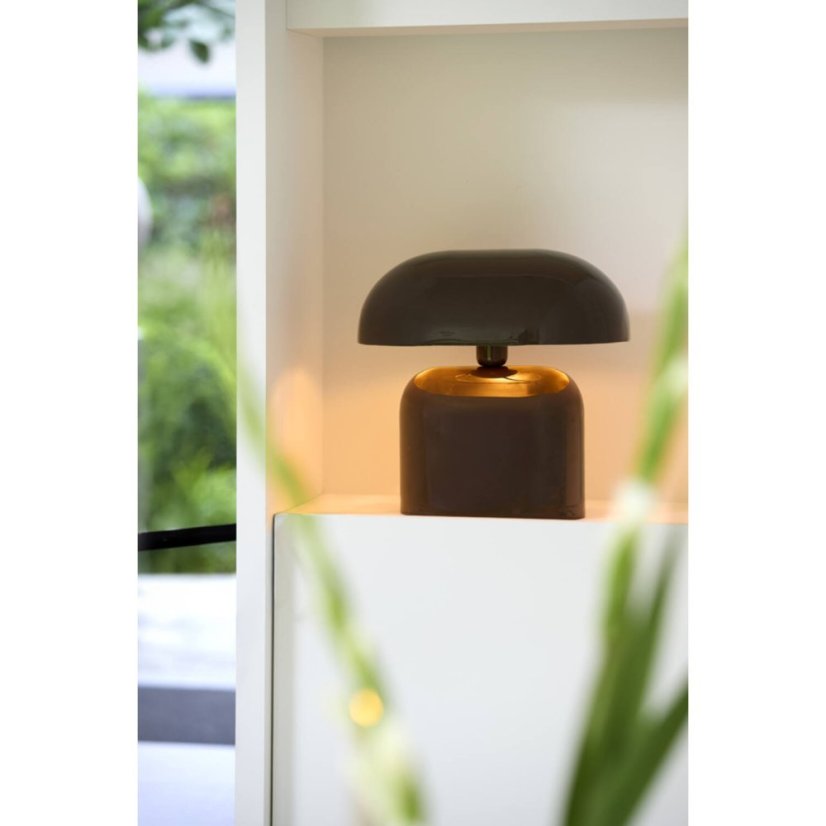 Stolní lampa DARK BROWN