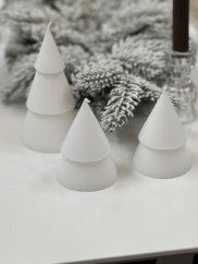Duo svíček STROM WHITE