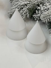 Duo svíček STROM WHITE