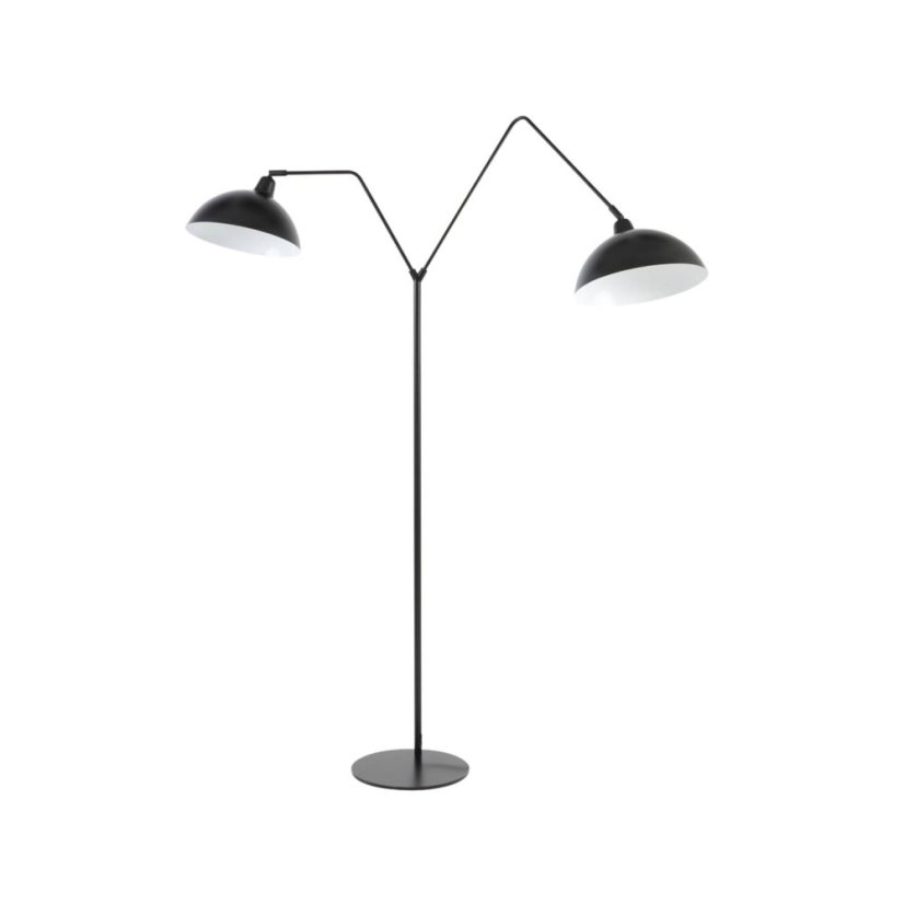 Stojací lampa UNIQUE black