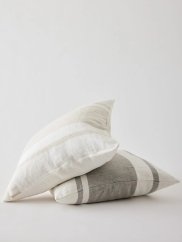 Jules cushion cover 50x50 natural stripe webb 2