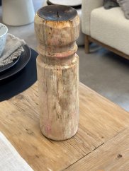 Dřevěný svícen UNIQUE jilm 29 cm