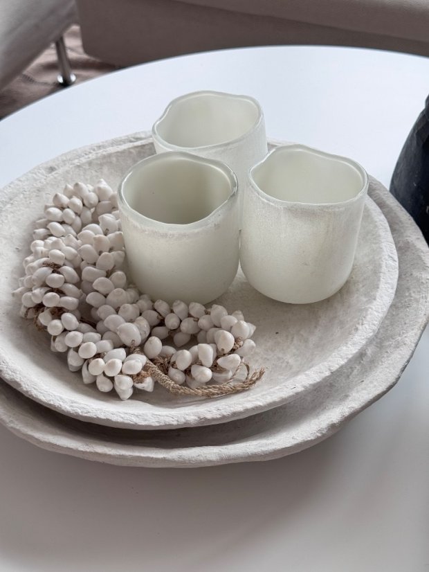 Svícen WHITE 10 cm