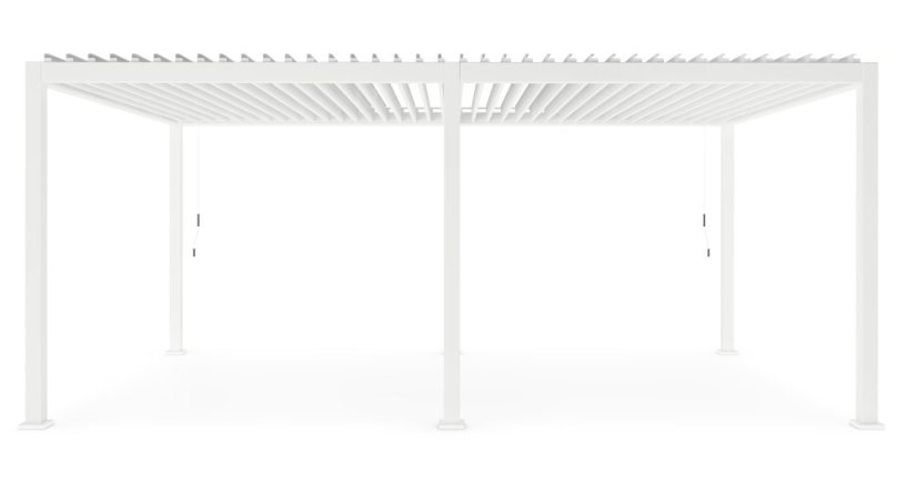 HLINÍKOVÁ PERGOLA BÍLÁ 3,6 x 6 M