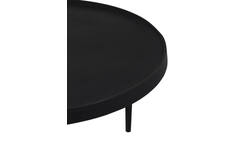 Konferenční stolek UNIQUE BLACK set 2 ks