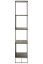 Police minimalist černá
