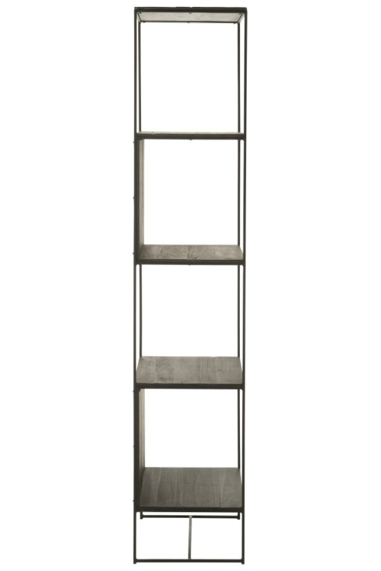 Police minimalist černá