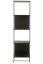 Police minimalist černá