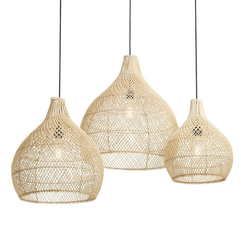 SL0013.00 Lampshade Bawang Natural Groep Natural