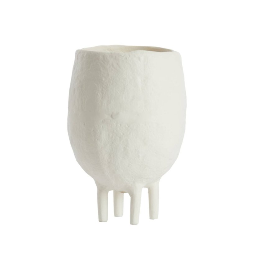 Váza na nožičkách CREME
