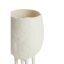 Váza na nožičkách CREME