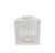 Kovová lucerna WHITE 28 cm