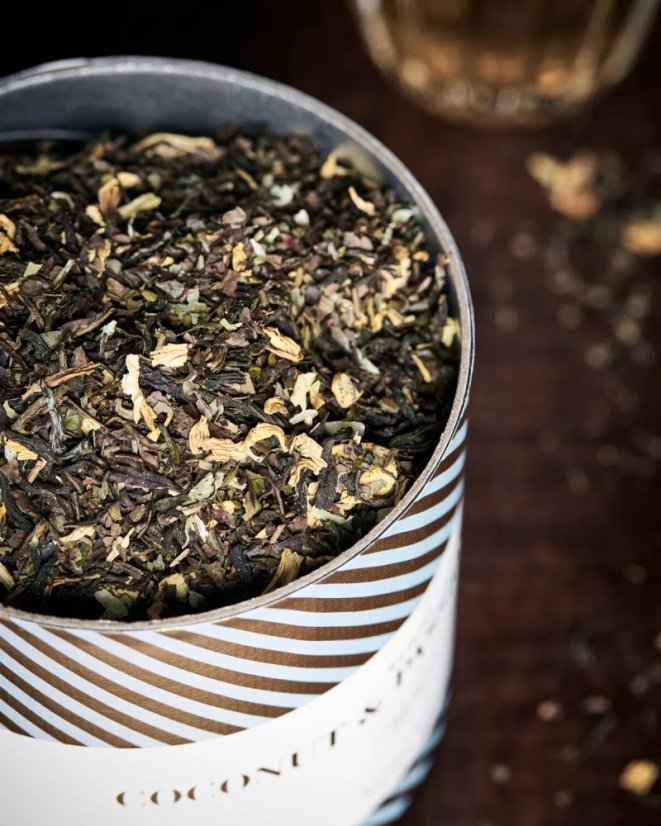 Sypaný čaj WHITE TEA - kokos a passion