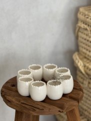 Dekorační věnec porcelán