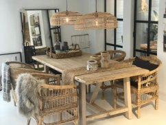 snowdrops copenhagen dining room table recycled pi