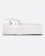 strozzi chaise longue with linen cover 100 x 190 x 65 cm in white colour
