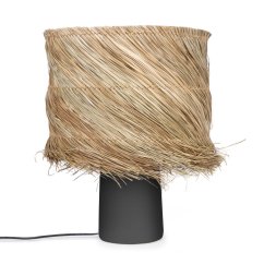 STOLNÍ LAMPA PANDAN NATURAL BLACK