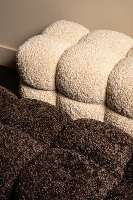 Lavice TEDDY COFFEE 160 cm